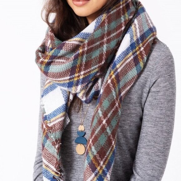 Fall Vibes Blanket Scarf - Picture 9 of 11